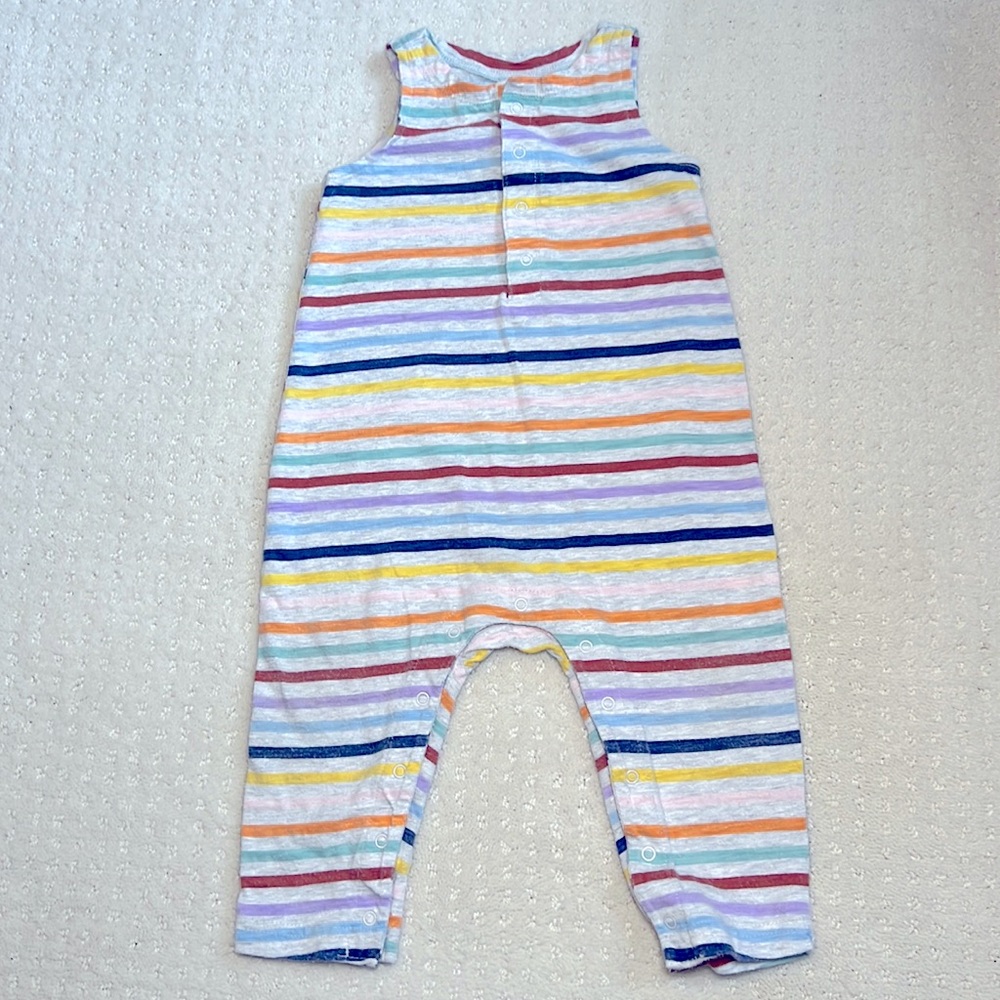 Old Navy Striped Romper - 12-18 Months